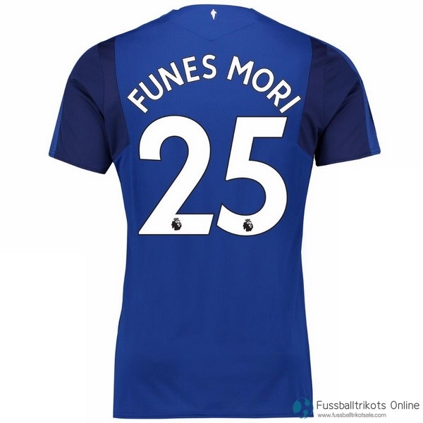 Everton Trikot Heim Funes Mori 2017-18 Fussballtrikots Günstig